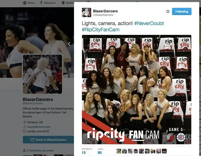 There was no shortage of access points, everywhere from the Blazer’s
            app to